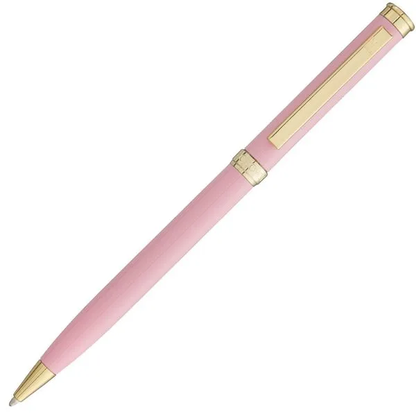 Caneta Esferográfica Liverpool Gold Rosa Crown