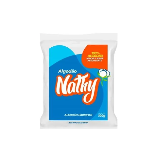 Algodão Nathy Multiuso Cardado 100g