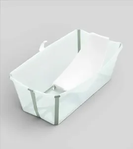 Banheira Flexível Com Apoio Recém Nascido Green Stokke Green