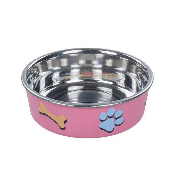 Comedouros Cutie Bowls Rosa M - GermanHart Rosa - P7522