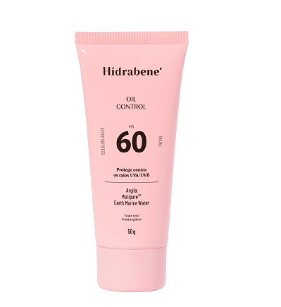 Protetor Solar Facial Hidrabene FPS 60 Oil Control 50g