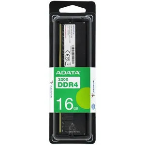 Memória Ram Ddr4 16gb 3200mhz Ad4u320016g22-sbk para Desempenho em Multitarefa Adata Memória Ram Ddr4 16gb 3200mhz Ad4u320016g22-sbk para Pc e Gamer Adata