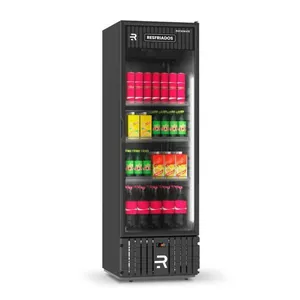 Visa Cooler Multiuso 570 Litros Preto/preto (interno Aço Galvanizado) VCM570PV Refrimate 220V