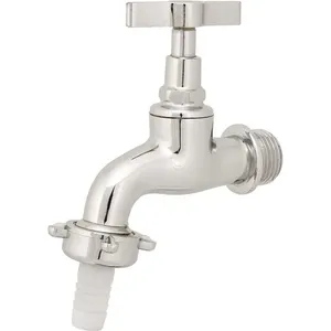Torneira Metálica para Jardim Cromada 3/4" 1128 - DELTA
