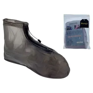 Bota Galocha Bungy de Chuva para Adulto Tamanho 41-46 Preto 053-1456161 Y-BI