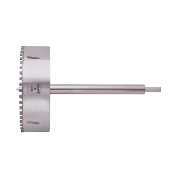 Serra Copo Diamantado Starrett 135mm 5.5/16" Serra copo diamantado 135mm 5.5/16" Starret