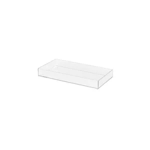 Bandeja Retangular Pequena Mini Servir Sushi Petiscos 17cm
