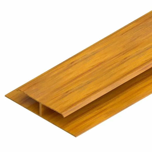 Perfil PVC Tipo H 6m Cerejeira Rajado - Plasmeg (MP)