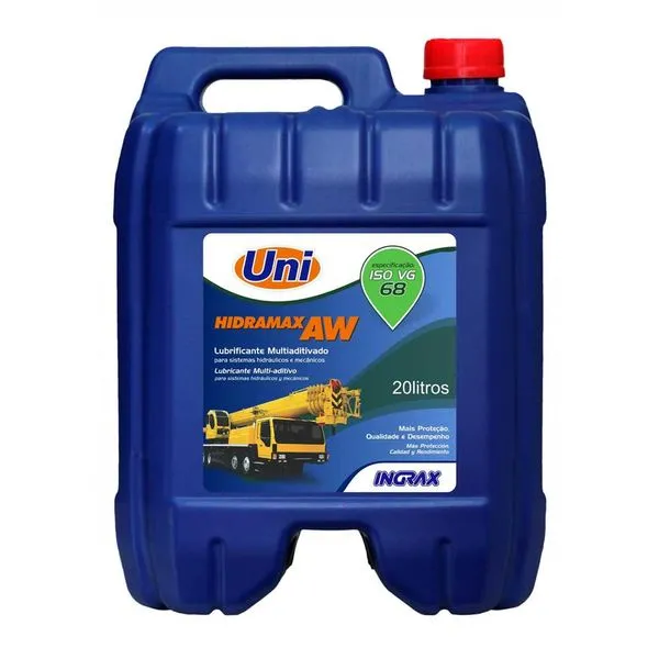 Óleo para sistemas hidráulicos AW 68 20 litros - INGRAX
