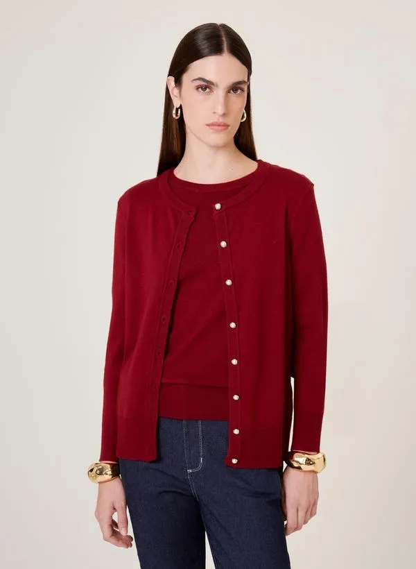 Cardigan Tricot Lina Dudalina Feminina P