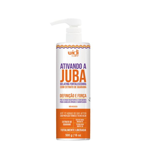Gelatina Widi Care Juba Ativando a Juba Fortalecedora 500g 500g