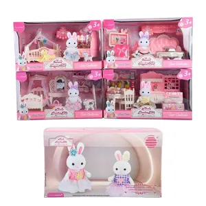 Casa Coelhinha Bunny Charmy Imagina Kids Plástico Sortida LM3195 - Honeyhome