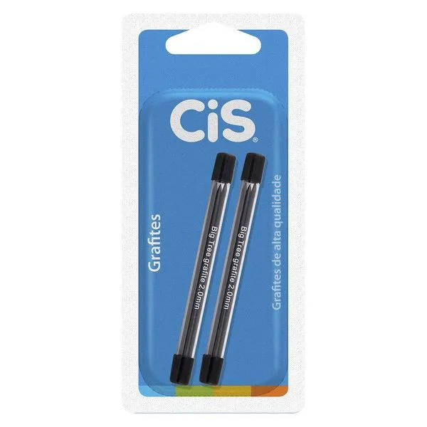 Grafite 2.0mm Big Tree Com 2 Tubos