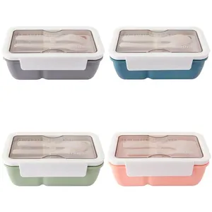 Marmiteira 2 Travas e 1 Colher Plástico Sortido 850ml 19,5x11,5x7,5cm LM1511 - Honeyhome