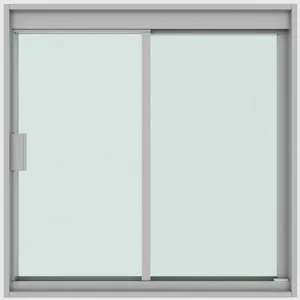 Janela De Correr Para Banheiro 2 Folhas Em Alumínio Vidro 600x400mm - Blinglass (MP)