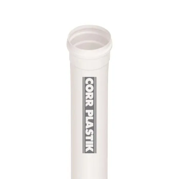 Tubo de Esgoto 40mm para Sistemas de Drenagem em Plástico de Alta Resistência Corr Plastik Tubo de Esgoto 40mm para Instalação Residencial em Plástico Resistente Corr Plastik