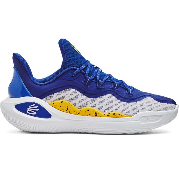 Tênis de Basquete Masculino Under Armour Curry 11 Dub Nation 47 Branco