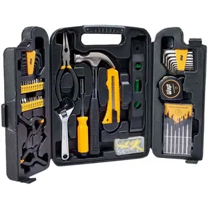 Maleta De Ferramentas Wap Mkf132 Com Maleta Amarelo Com Preto E 132 Peças