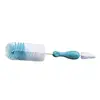 Escova para Limpeza de Mamadeira Nuby 2 em 1 Azul