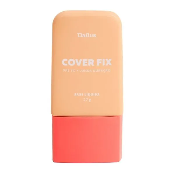 Base Líquida Dailus Cover Fix D3 FPS30 Claro 27g
