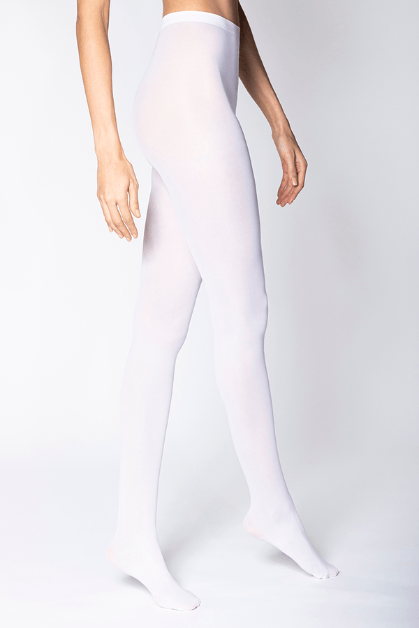 Meia-calça Opaca Fio 40 Tamanho: M | Cor: Branco Antartida