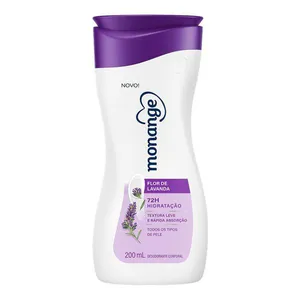 Hidratante Desodorante Monange Hidratação Nutritiva Flor de Lavanda 200ml