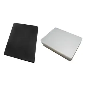Kit Capas para Encadernação Lassane Ofício 0,30MM PP Couro e Line 400 Unidades Pretas e Transparente Kit Capas para Encadernação Lassane Ofício 0,30MM 400 Unidades Pretas e Transparente