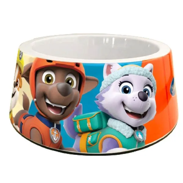 Comedouro Paw Patrol Laranja Tamanho G - 70817 - CHALESCO