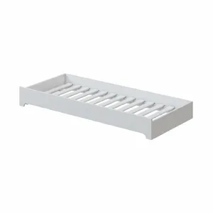 Cama Auxiliar Divicar Branco Laca Brilho Suporta 150kg – 100% MDF