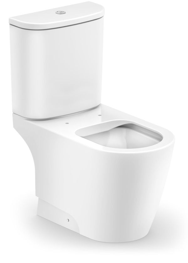 Vaso Sanitário com Caixa Acoplada Incepa Rimless Neu com Acessórios Acionamento Duplo Branco 3/6 Litros