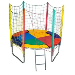 Cama Elástica De 1,83m Chicoplay Lona Colorida Nacional