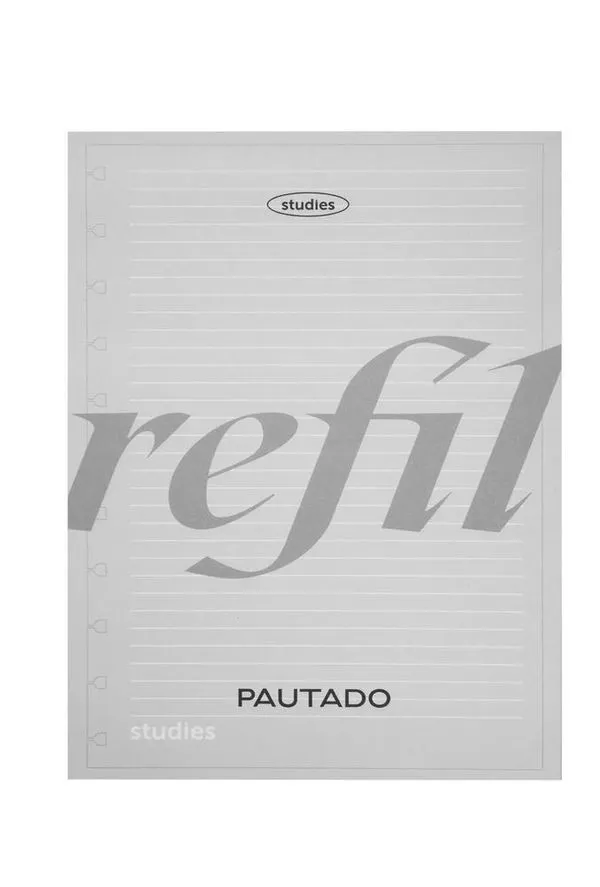 Refil Para Caderno Médio Reposicionável 50 Folhas Studies