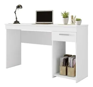 Mesa para Escritório Office 1 Gaveta New Branco - Notável
