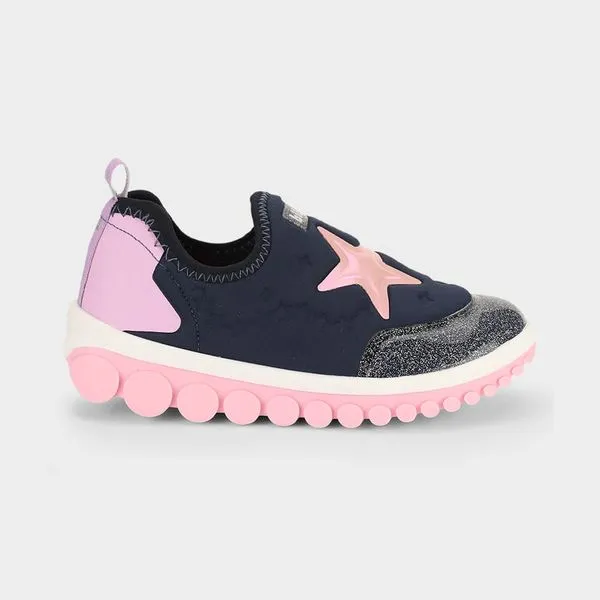 Tênis Infantil Bibi Roller 2.0 Azul Marinho de Estrelas 22