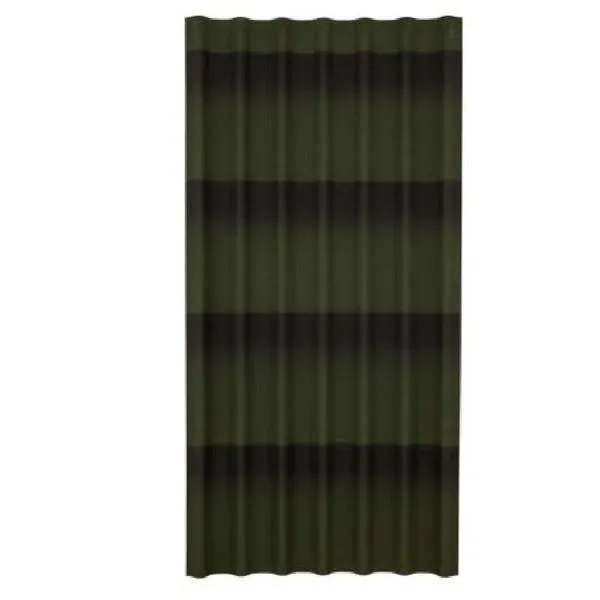 Telha Stilo 3D P72A6P150 200x82cm Verde para Cobertura Residencial e Comercial com Desempenho Térmico Onduline Telha Stilo 3D P72A6P150 200x82cm Verde Ecológica com Excelente Desempenho Térmico Onduline