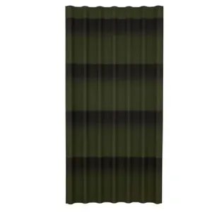 Telha Stilo 3D P72A6P150 200x82cm Verde para Cobertura Residencial e Comercial com Desempenho Térmico Onduline Telha Stilo 3D P72A6P150 200x82cm Verde Ecológica com Excelente Desempenho Térmico Onduline