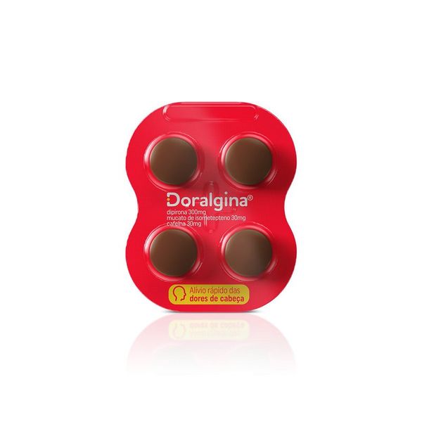 Analgésico Doralgina 4 Drágeas