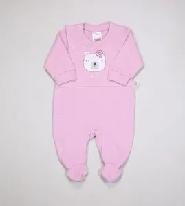 Macacão Bear - 5661 Rosa - P