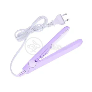 Mini Chapinha Prancha 17Cm Bivolt 110|220V Profissional Roxo Bivolt