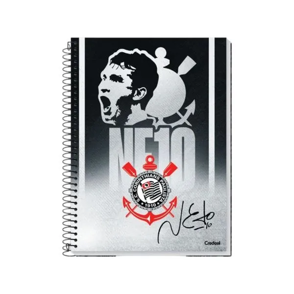 Caderno Credeal Corinthians 80 Folhas CADERNO CREDEAL CORINTHIANS 80FLS
