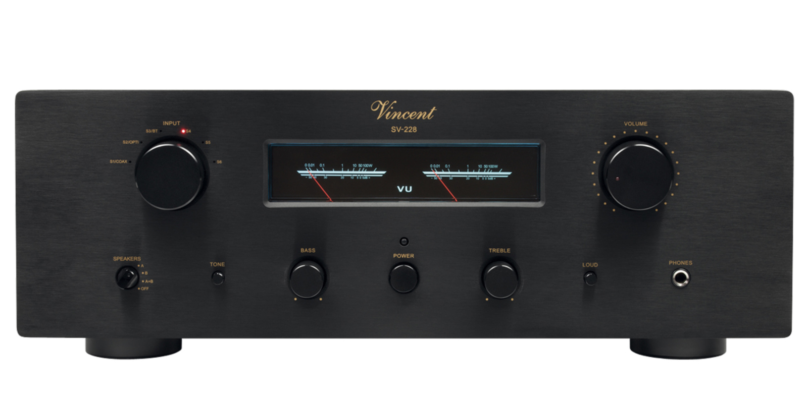 Amplificador Integrado Hibrido Vincent SV-228 Black
