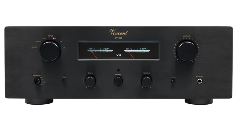 Amplificador Integrado Hibrido Vincent SV-228 Black