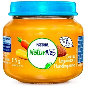 Papinha Nestlé Carne, Legumes E Mandioquinha 115g
