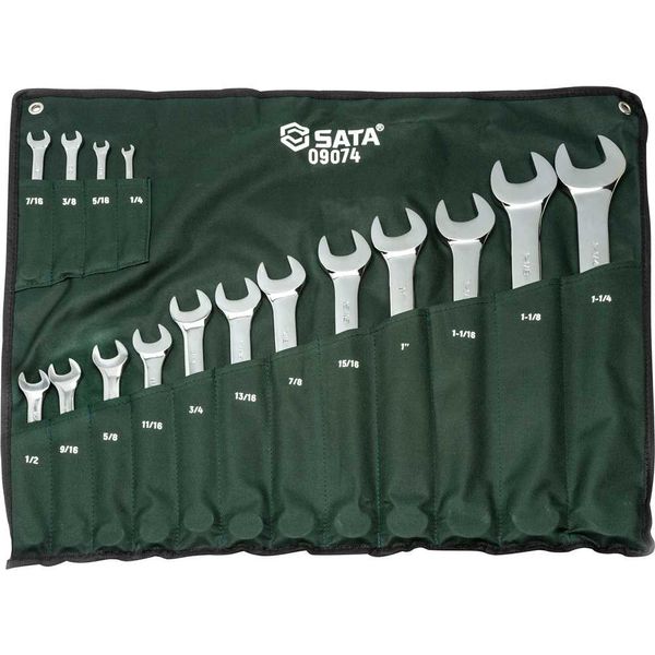 CHAVE COMB.JG.(DQD) 1/4" A 1.1/4" C/16PCS CV ST09074G SATA