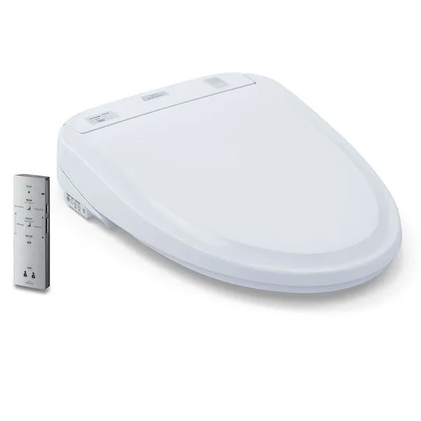 Assento Sanitário Eletrônico S300e Formato Alongado em Plástico com Funções Washlet 110V Branco Assento Sanitário Eletrônico S300e Formato Alongado em Plástico com Funções Washlet Branco