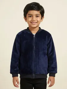 Jaqueta Xadrez Infantil Para Menino - MARINHO 10