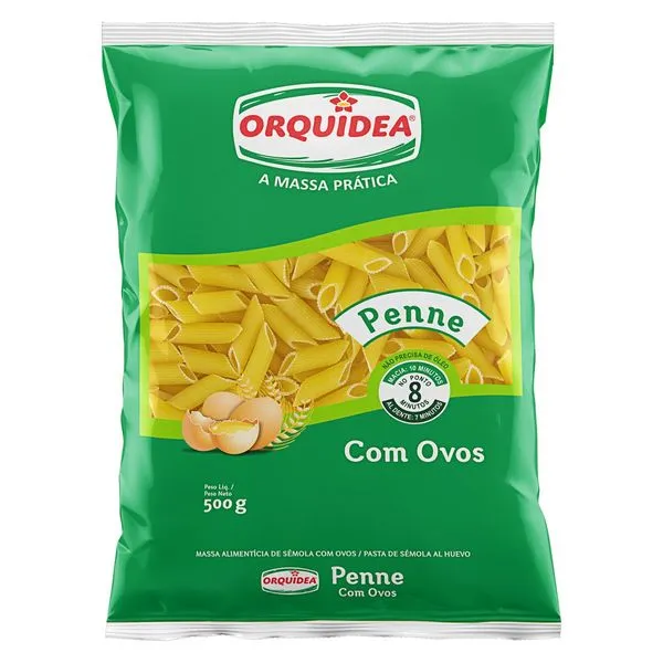 Macarrão Penne Orquídea com Ovos 500g