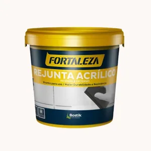 Rejunte Acrílico 1kg Fortaleza Rejunte Acrílico Branco 1kg Fortaleza