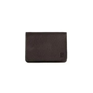 Carteira Masculina De Couro Compacta Bond Cafe U / Café