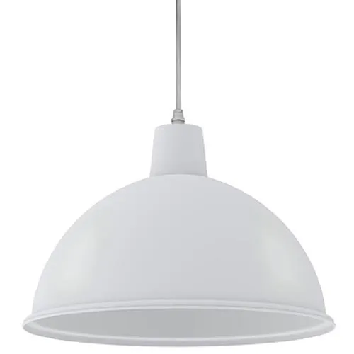 Pendente Taschibra TD E-27 820 Branco (MP)